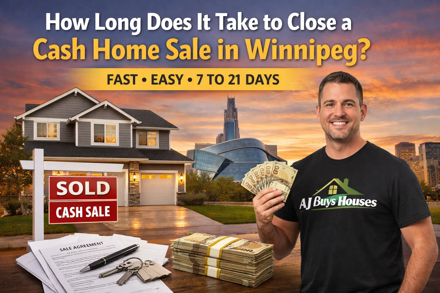 Cash Home Sale in Winnipeg