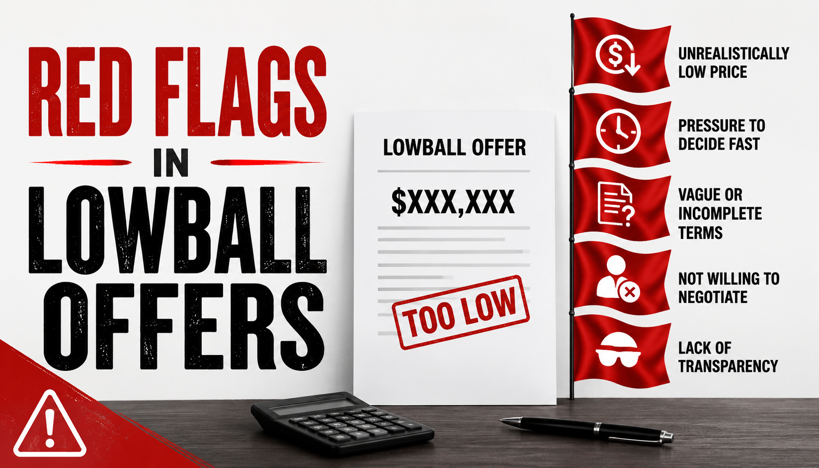 Red Flags in Lowball Offers Red Flags in Lowball Offers