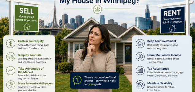Should I Sell or Rent My House in Winnipeg?