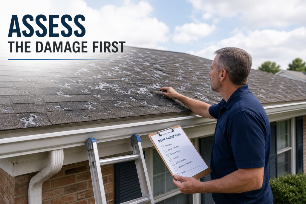 Assess the Damage First
