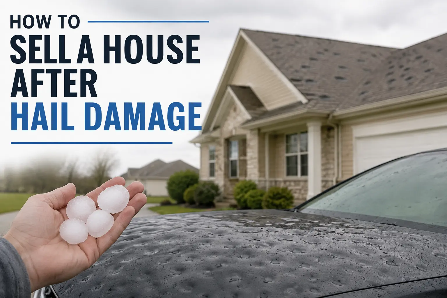 How to Sell a House After Hail Damage