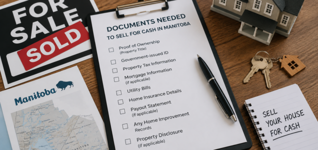 What Documents Do You Need to Sell for Cash in Manitoba?