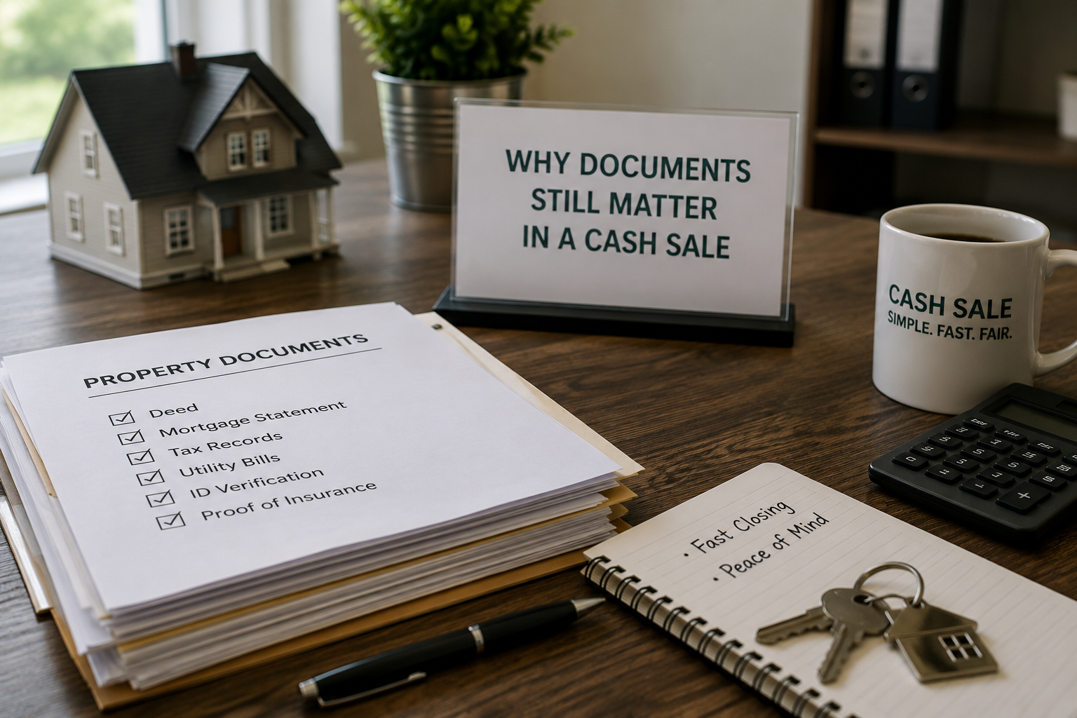 What Documents Do You Need to Sell for Cash in Manitoba? Why Documents Still Matter in a Cash Sale