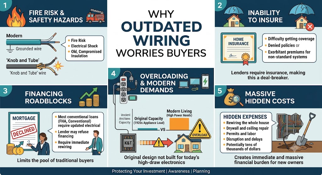 Why Outdated Wiring Worries Buyers
